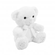 TB115-W: White 15cm Teddy Bear w/Paws
